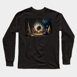 Whimsical Celestial Dream Long Sleeve T-Shirt